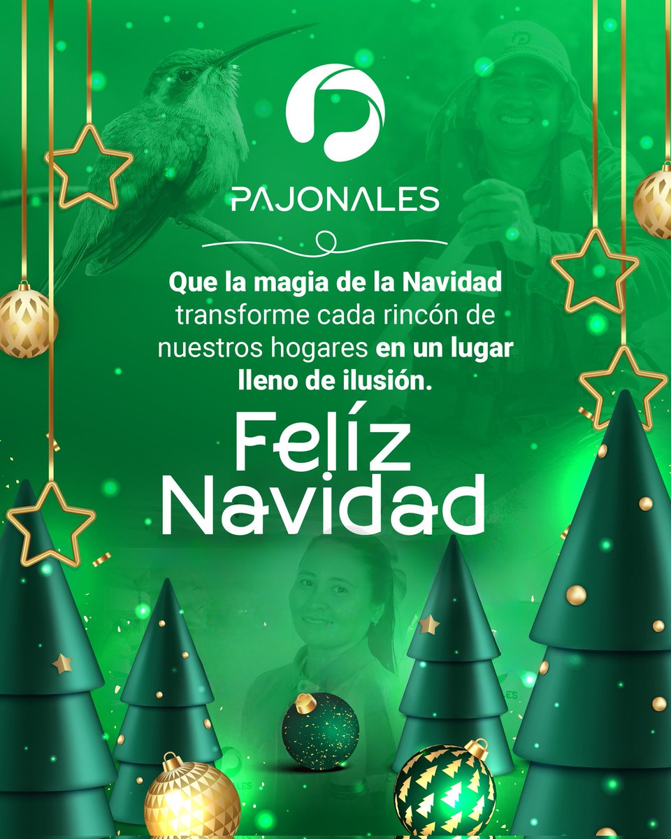 Deseamos que este día esté lleno de alegría, paz y momentos especiales junto a sus seres queridos.

¡Feliz Navidad les desea la Organización Pajonales! 🎄