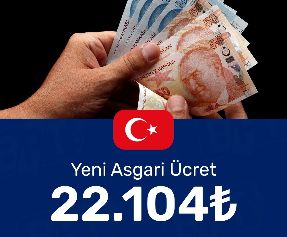 İktidarın emekçiye reva gördüğü asgari ücret 22 bin 104 TL oldu. Emekçiyi, açlığa, yoksulluğa, sefalete mahkum eden asgari ücreti kabul etmiyoruz!
Yazıklar olsun size!
#GeçimYoksaSeçimVar