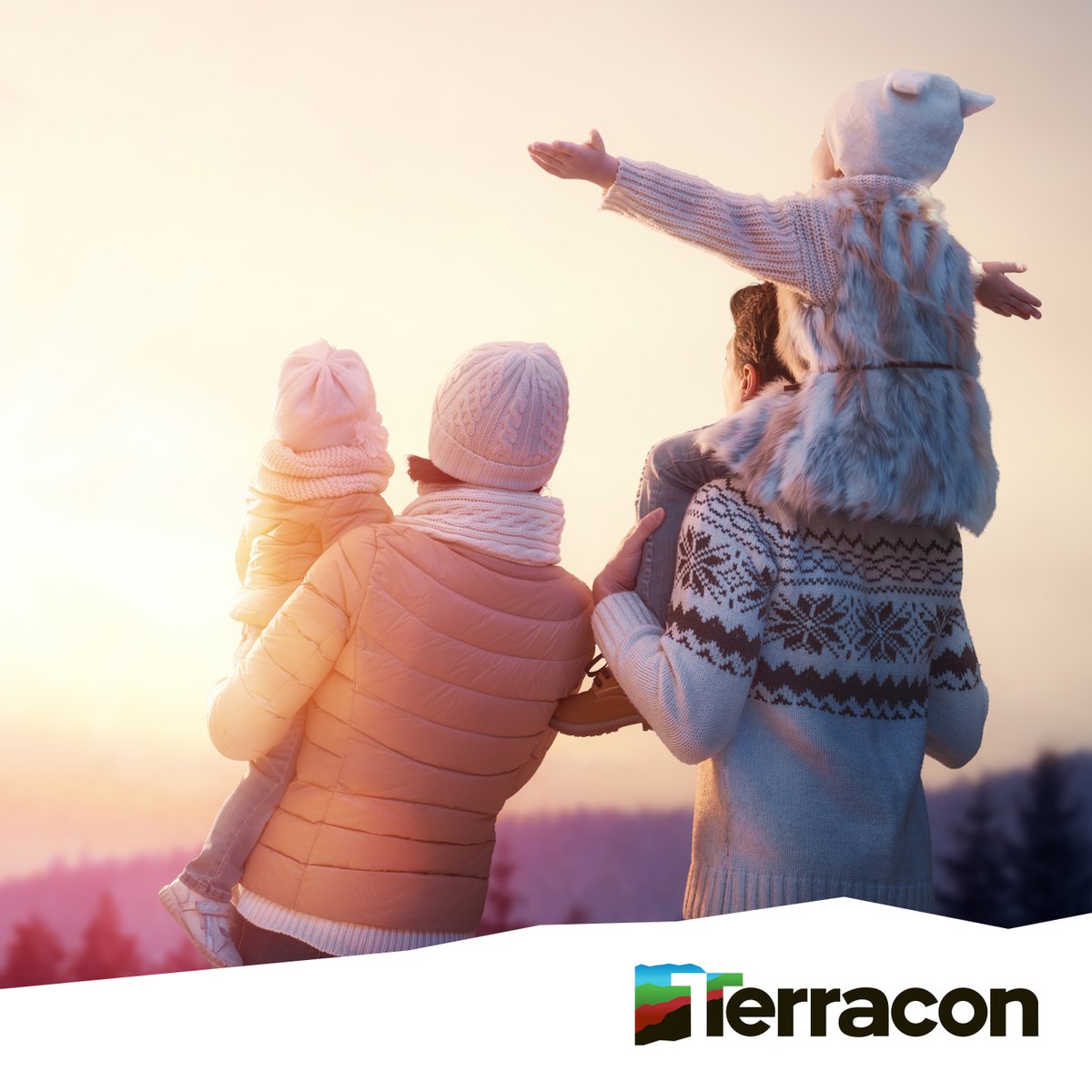terraconlife's tweet photo. The days are coldest this time of year, but the memories we create are warmest. However you and your family celebrate, have a safe, wonderful holiday! https://t.co/c4ULNycgWw