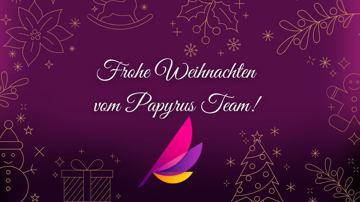 An all unsere Schreiblieblinge, wir wünschen euch das allerschönste Weihnachten und wundervolle Feiertage! 🎁🎄