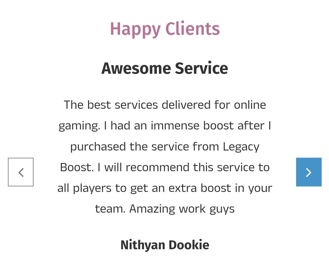 legacyboost947's tweet photo. Just some of our reviews ✅️ https://t.co/n0sb3fn7uH