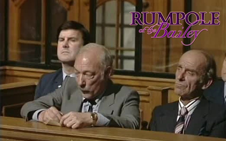 TalkingPicsTV's tweet photo. Is Horace about to retire?

#LeoMcKern stars as RUMPOLE OF THE BAILEY (1987) 8:05pm 'Rumpole's Last Case' on #TPTV Guest stars #RonPember #MichaelRobbins https://t.co/nfZiFBgB8I