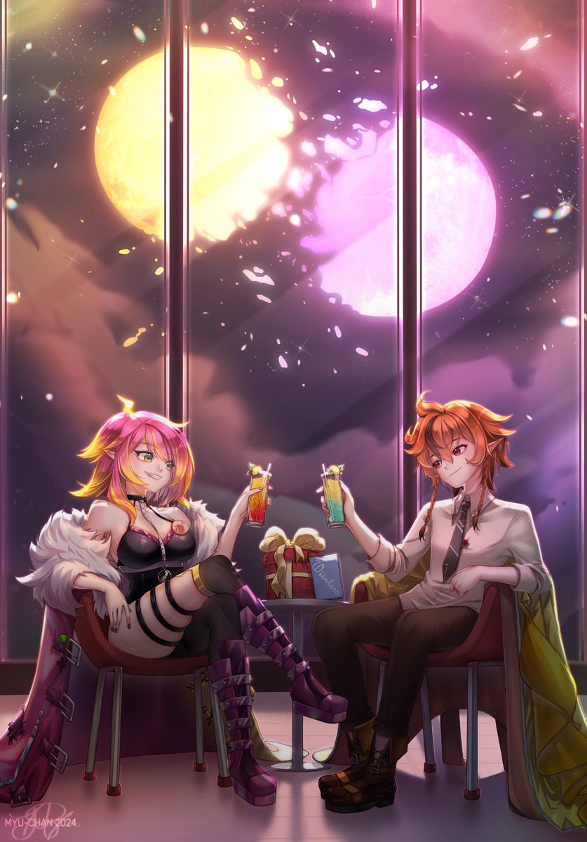 Bonne fête à vous tous !! ❤️ <a href="/Pandyyynouuu/">pandyyy || VtuberFR</a> 🫶🏼
-
Merci à Wiinter pour ce cadeau de Noël magnifique ! 
-
Et merci à l’artiste pour cette art magnifique @/ Myu-Chan