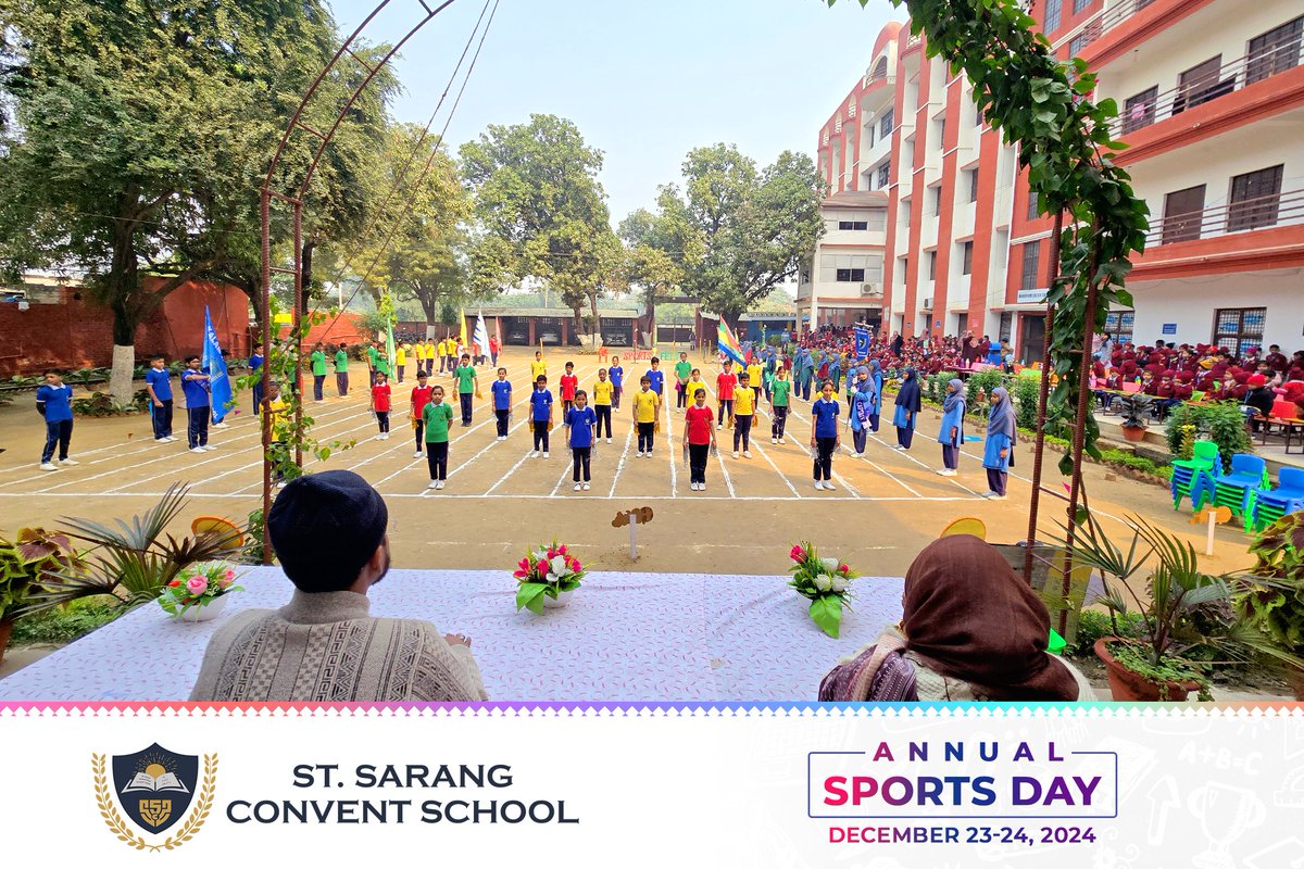 StSarangSchool's tweet photo. Annual Sports Day | St. Sarang Convent School - 23-24 December 2024
#AnnualSportsDay #sportsday #school #stsarang #conventschool #stsarangconventschool https://t.co/wXqvpj6dnl