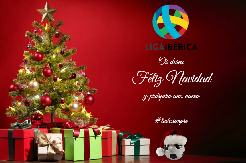 Desde Liga Ibérica os deseamos a todos unas Felices Fiestas 🍾🥂🍫 y un próspero año nuevo 2025 🎉🎊. Muchas gracias por confiar en nosotros un año más 👏👏👏