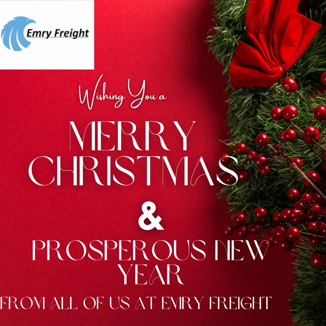 emryfreightng's tweet photo. 🎄 Season’s Greetings from Emryfreight! 🎄

As the year draws to a close, we at Emry freight would like to express our deepest gratitude for your trust and partnership throughout this year. It’s been our honor to serve you and be part of your success story. https://t.co/rZwhVskY6Q