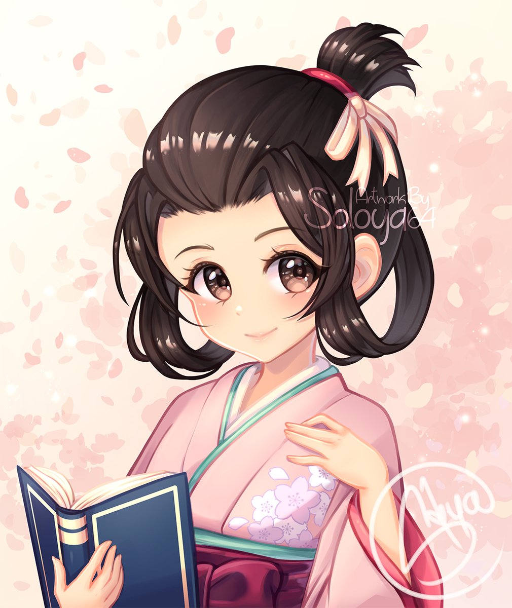 Soloya64's tweet photo. Floral Blossom 🌸💕
#AceAttorney #thegreataceattorney #susatomikotoba https://t.co/JcC5KBxK7e