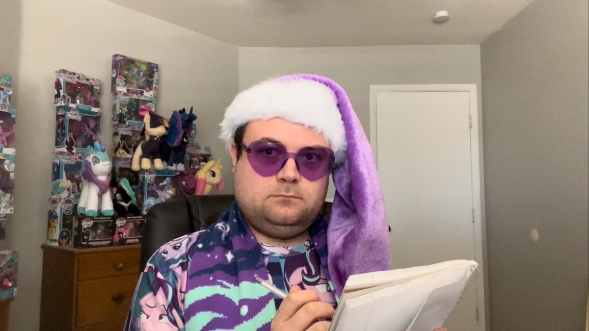 I was invited to join the Broniest React crew for this holiday episode for *obvious reasons* heh. 

It was a lot of fun to react and be a part of this for the first time with these guys! I do hope you enjoy the video when it comes out in a couple of hours 🎄💜 #GlimmerGang