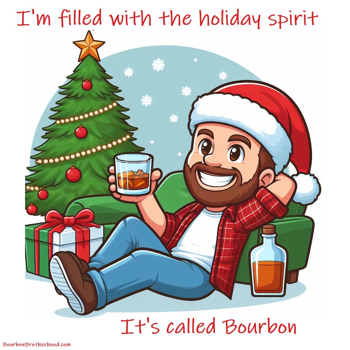 #Christmas #xmas #bourbon #merrychristmas #whiskey #seasonsgreetings #happyholidays #bourbonbrotherhood #christmasspirit #holidayspirit