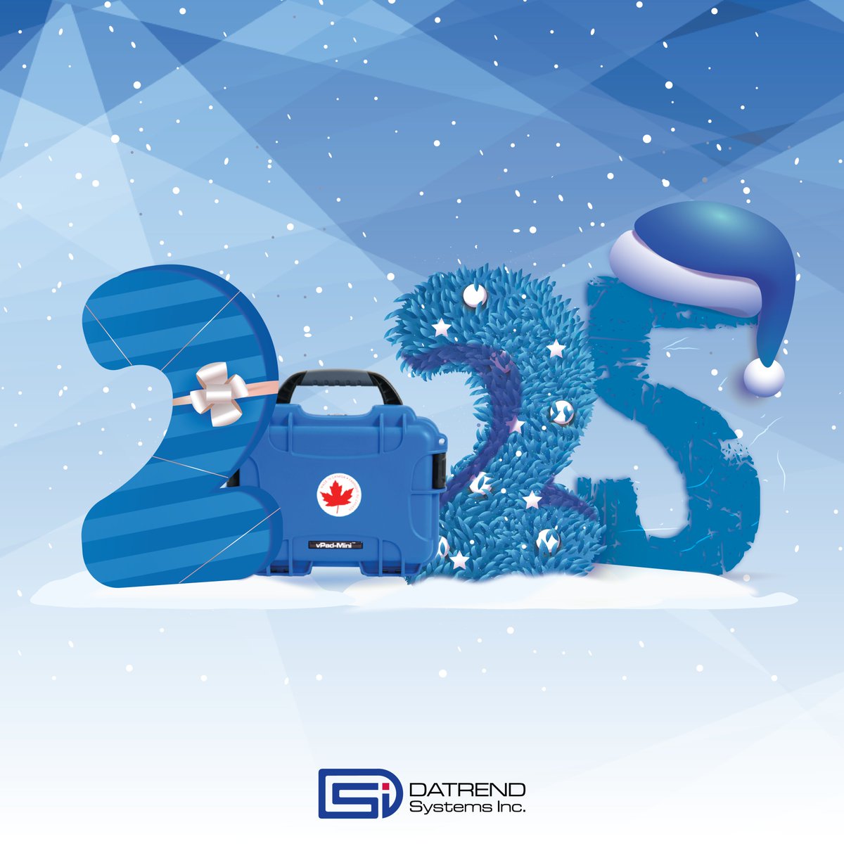DatrendSystems's tweet photo. Here’s to a successful start to 2025! 🎆

Wishing all our colleagues, partners, and customers a prosperous New Year filled with growth and success. Thank you for being an integral part of our 2024 journey. Let’s make 2025 extraordinary together! ❄️ https://t.co/BAmQN58B2z