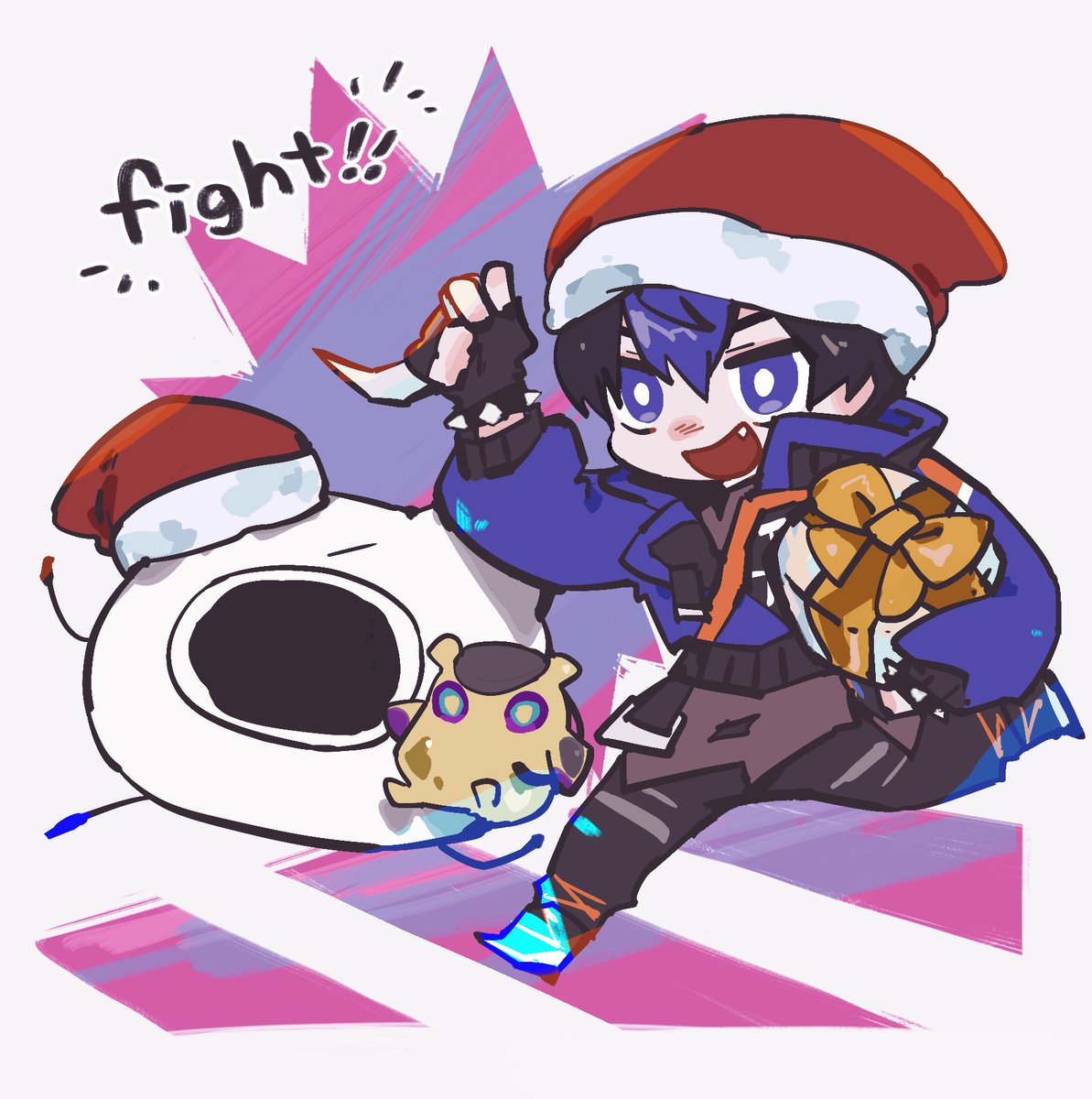 yutari77's tweet photo. #俺が描く　 #絵スニート
魔境のクリスマス https://t.co/XByXkjrDYp