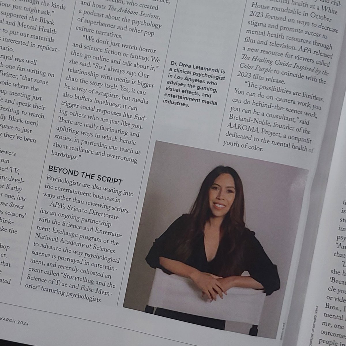 Dr. Drea | Media Psychologist tweet media