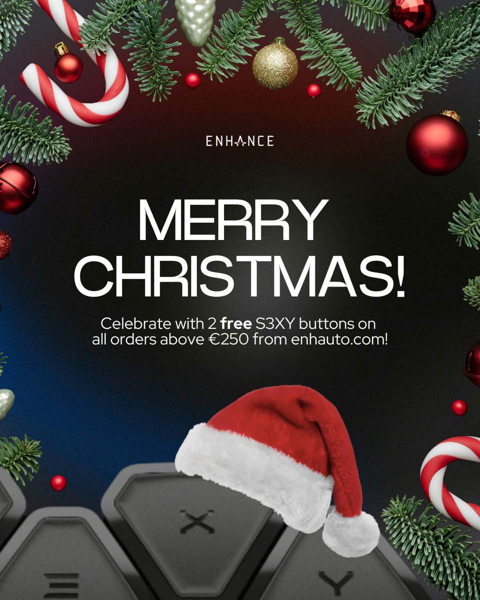 enhauto's tweet photo. Merry Christmas to our Tesla family!
#teslaaccessories #teslafamily #teslafan #tesla #enhauto #s3xybuttons #teslamodels #teslalife #teslafans #teslafanclub #teslacar #teslaowners #teslaownersworldwide #teslaowner #teslaownersclub #christmas https://t.co/q7rAqudGFC