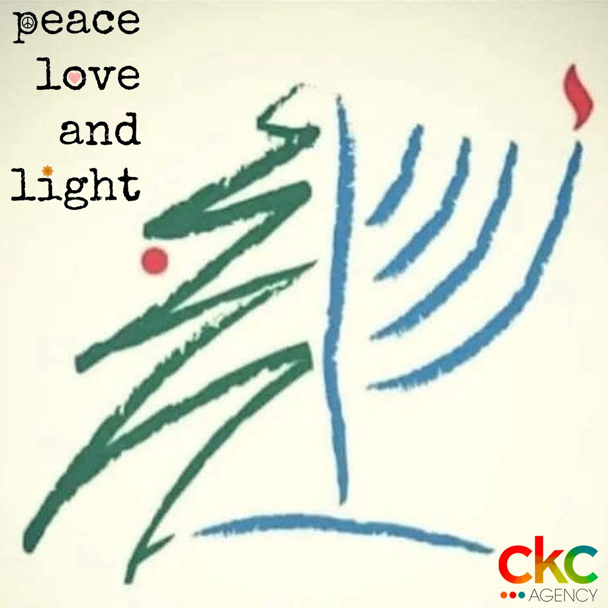 To all, we wish you Merry Christmas, Happy Chanukah, and an abundance of peace, love and light today and every day. #CKCAgency