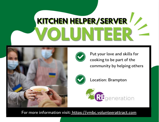 Happy Holidays! Keep the holiday spirit up by volunteering as a kitchen helper! The more the merrier! 

Link- vmbc.volunteerattract.com/report.php?Lis…