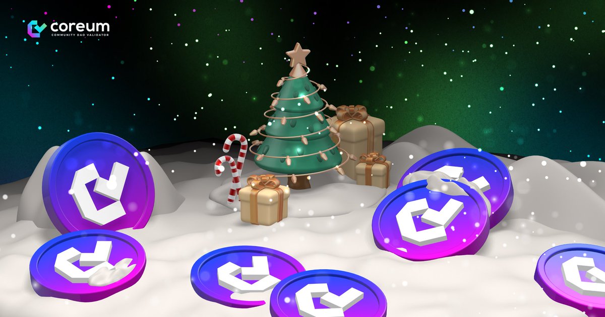 CoreumDAO's tweet image. 🎄Day 2 Winner🎄

Congratulations @exodia1427 
You&apos;re taking home 10k $CCD Tokens.🎉

Draw ID: 1735063280127
Selected via X Picker 

🎁 Claim your prize in our Discord.
This Drawing is now closed

🔗 Links in bio

#CoreumPunks #CoreumCommunityDAO
#BuiltOnCoreum