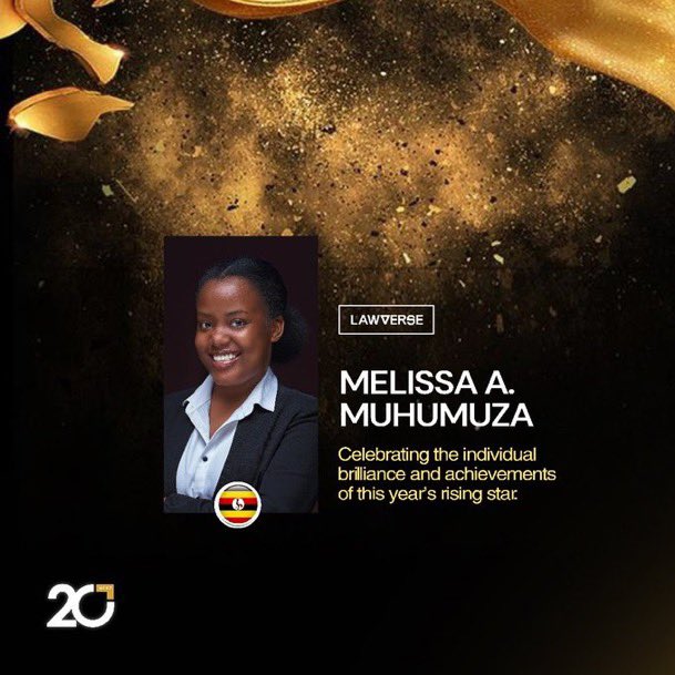 mellissankunda's tweet photo. I am truly honored to be featured in this year's Quadrennium edition of the Lawverse Magazine, @LawverseM which celebrates 20 exceptional legal prodigies across Africa with the 'The Next 20' award.  A copy is available at https://t.co/Op8xnHv1a5 https://t.co/TopK9fq6kS
