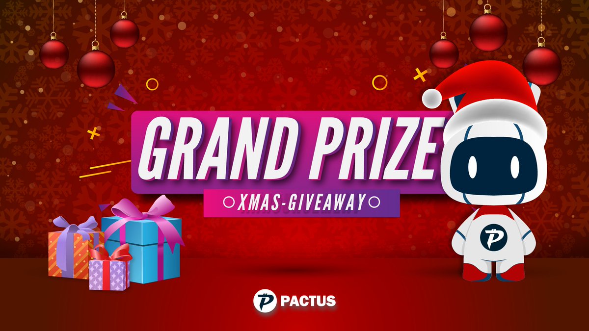 🎄 Pactus #ChristmasGiveaway Grand Finale! 🎁

Today’s the day—win 500 PAC grand prize and end the event on a high note! 🎅

📢 Follow <a href="/PactusChain/">Pactus Blockchain</a>

💡 Like, Retweet &amp; Comment your Pactus address (pc1z…/pc1r…) memo if needed.

✨ Tag 2 friends to spread the holiday cheer! 🥳