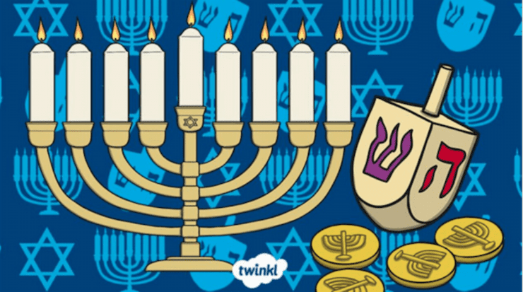 "Hanukkah Sameach" to all of our friends and followers who observe.