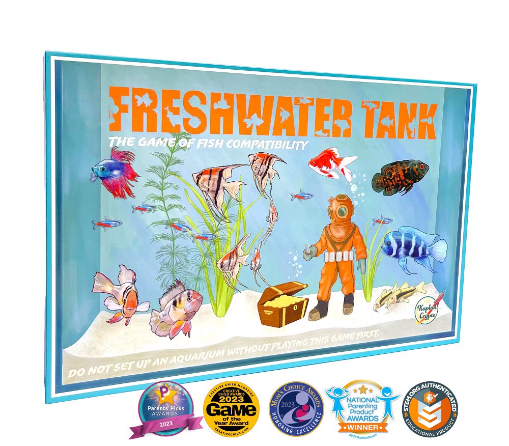 KaplanCrypto's tweet photo. Merry Christmas Eve! What better way to spend this holiday then playing Freshwater Tank with your friends and family? Get yours at https://t.co/RgJHev9UjR and have a happy new year!

#MerryChristmas  #Christmas  #ChristmasEve #Christmas2024 #KaplanCrypto #boardgame #boardgames https://t.co/XgeX1fsJpR