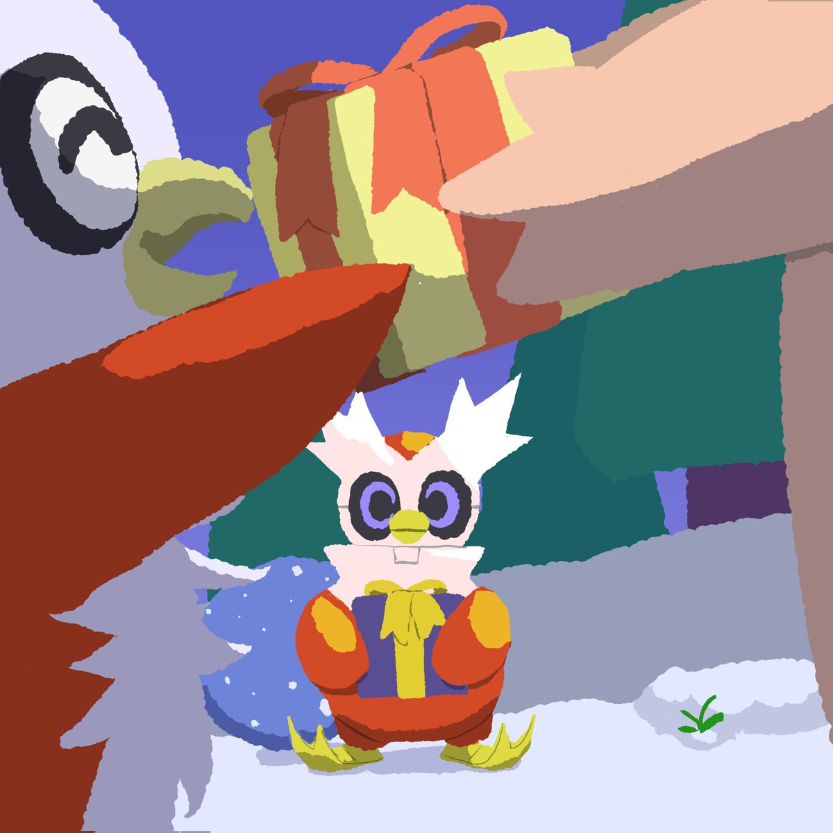 tangiblebread's tweet photo. I wonder if he gets jealous
-
-
#Pokemon #ironbundle #delibird #fanart #digitalart #art #illustration https://t.co/bbpFjWDMlY