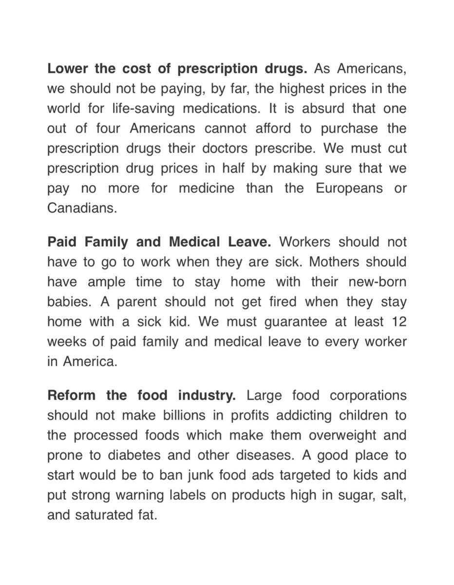 Bernie Sanders tweet media