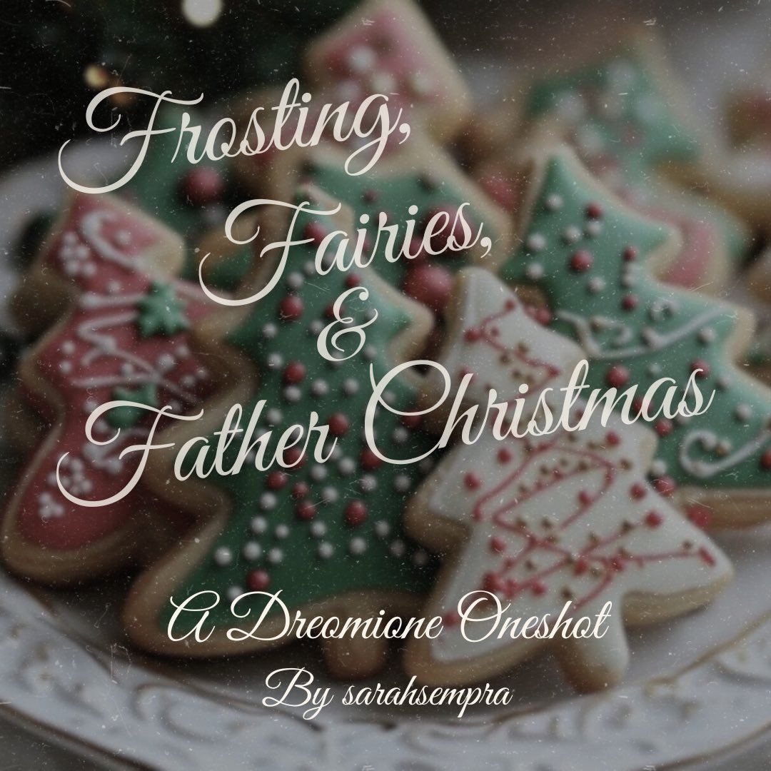 Here’s a little Dreomione Christmas oneshot ☺️🎄🎅🏻 Smutty Christmas Eve night and family fluff Christmas morning! 

archiveofourown.org/works/61602160