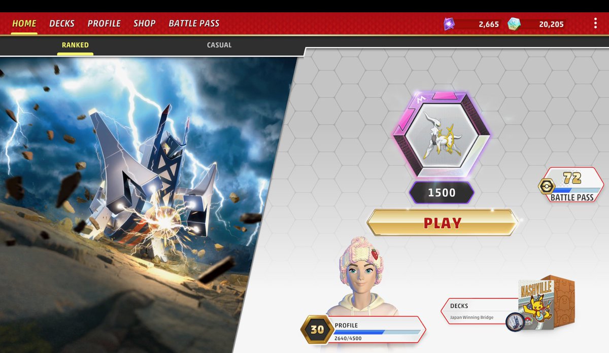 NickCsillagg's tweet photo. Happy to have made it into Arceus league with ~80% of games coming from Archaludon EX! 🌉 https://t.co/tNAsETVefO