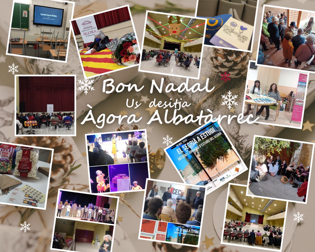 💛 Gràcies per formar part de la nostra comunitat i fer que la cultura continuï brillant durant tot l’any!

🎉 Per un 2025 ple de projectes, inspiració i somnis fets realitat! ✨

#BonesFestes #Nadal2024 #Cultura #Unió #Alegria #Comunitat