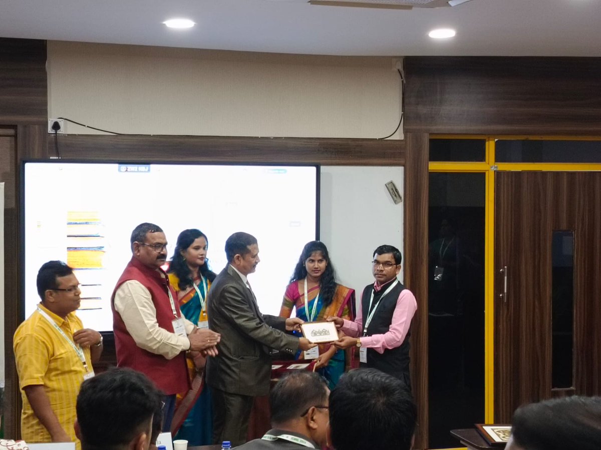 rdtudu's tweet photo. Pleased to present a paper  in the International conference on 'Marching beyond the libraries: Leadership, creativity, innovation' organized by KIIT Deemed to be University on 20-21 December 2024. https://t.co/expb5HXWOL