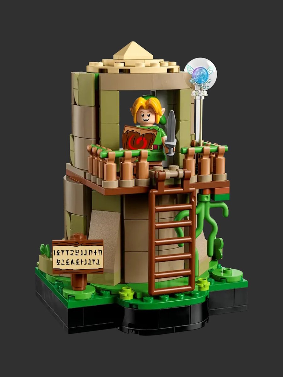 jairulnait's tweet photo. As part of my Christmas decorations, I gave Link's House (from the Deku Tree Lego set) a bit of a seasonal touch-up.
#zelda #lego https://t.co/JVCnfJ6QpG