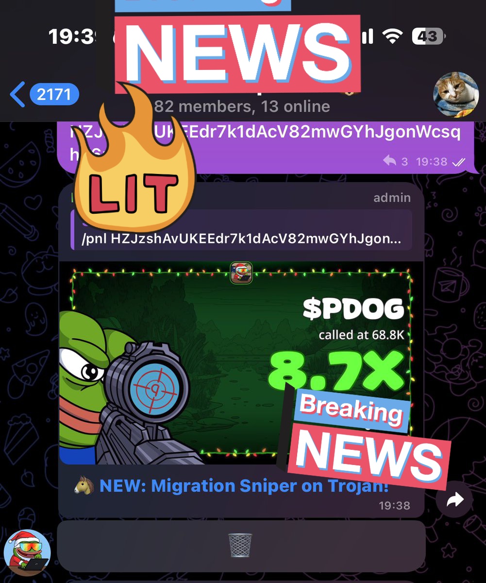 InsiderGems1's tweet photo. 8x up from my call on $PDOG 
printing on going 💸🕊️ https://t.co/VnMZ7OFja4