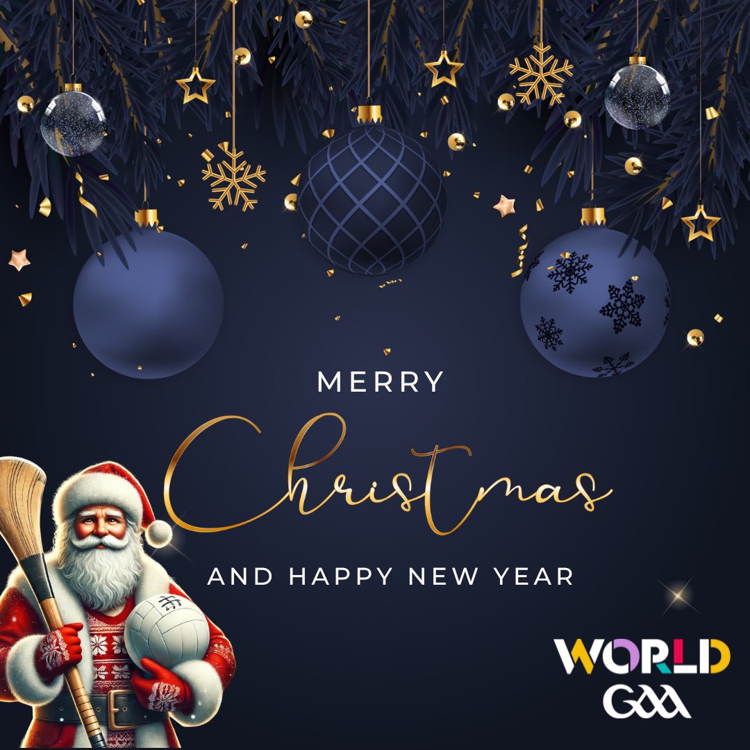Happy Christmas from everyone at World GAA 🌎🎄 

#WorldGAA