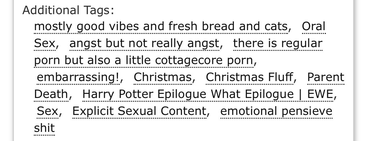 khakisao3's tweet photo. my second ever d/hr fic (long before i knew any of you or that you all were here building such a lovely community) was a cozy, tender, cottagecore christmas tale. i still love and am proud of it today. the vibe i am chasing this week ❤️🎄

nsfw • 11k

https://t.co/QPpdjvhvAn https://t.co/TftQQpx0LJ