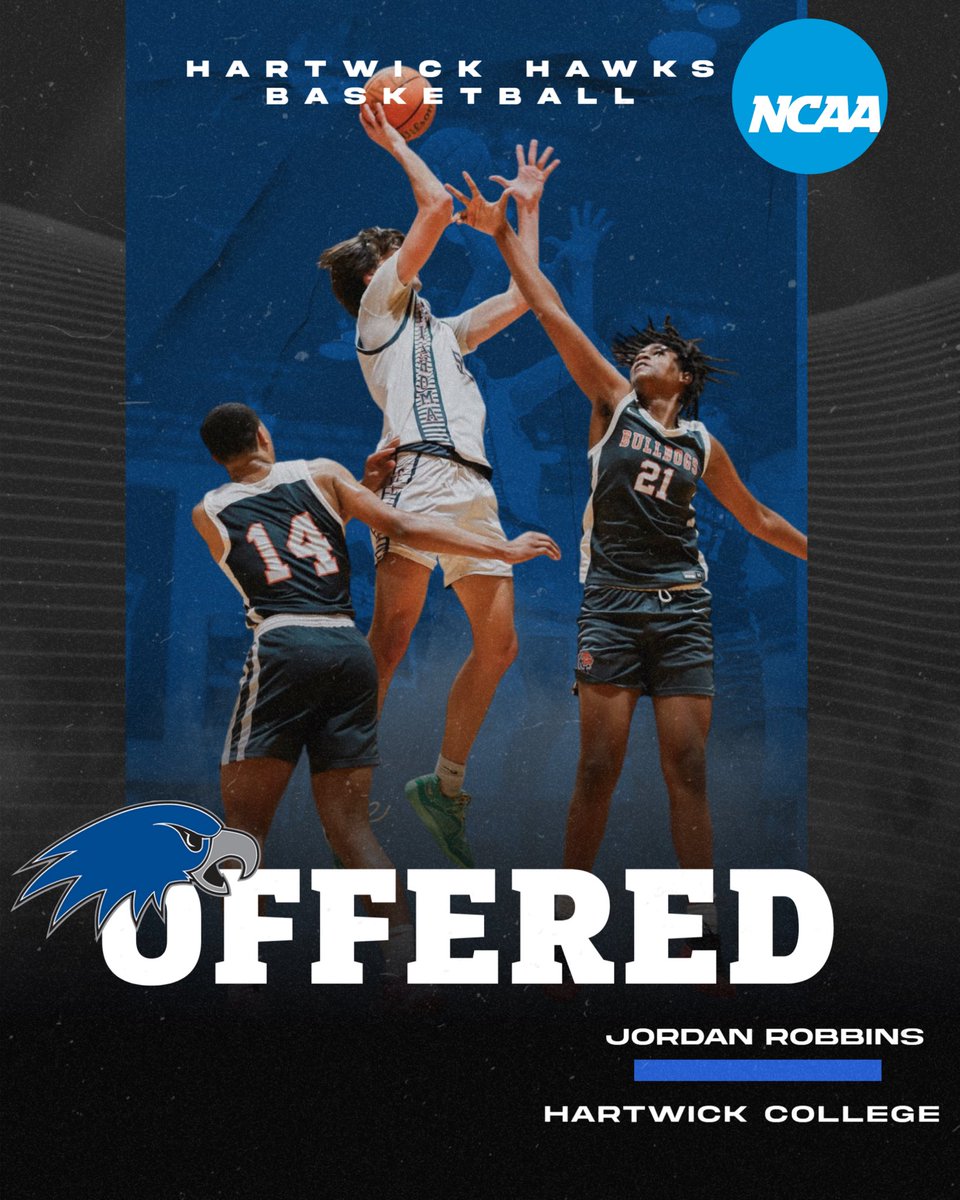 Jordan Robbins (@jordanrobbins50) on Twitter photo I am blessed to receive an offer from NCAA Div III Hartwick <a href="/hartwickmbb/">Hartwick Men’s Basketball</a> to continue my academic/athletic career. Thank you <a href="/bradmichael11/">Coach Brad Cooper</a> and <a href="/coachjbens/">Jared Benson</a> for believing in me.
<a href="/NCHBCNextLevel/">NCHBC Recruiting</a> <a href="/nxt1sports/">NXT 1</a> <a href="/OKFlameBBall/">OKLAHOMA FLAME BASKETBALL</a> <a href="/PrepHoopsOK/">Prep Hoops Oklahoma</a> <a href="/OKHoopsReport/">OKHoopsVideo</a> <a href="/OkieBall_1/">OkieBall</a> I am blessed to receive an offer from NCAA Div III Hartwick <a href="/hartwickmbb/">Hartwick Men’s Basketball</a> to continue my academic/athletic career. Thank you <a href="/bradmichael11/">Coach Brad Cooper</a> and <a href="/coachjbens/">Jared Benson</a> for believing in me.
<a href="/NCHBCNextLevel/">NCHBC Recruiting</a> <a href="/nxt1sports/">NXT 1</a> <a href="/OKFlameBBall/">OKLAHOMA FLAME BASKETBALL</a> <a href="/PrepHoopsOK/">Prep Hoops Oklahoma</a> <a href="/OKHoopsReport/">OKHoopsVideo</a> <a href="/OkieBall_1/">OkieBall</a>