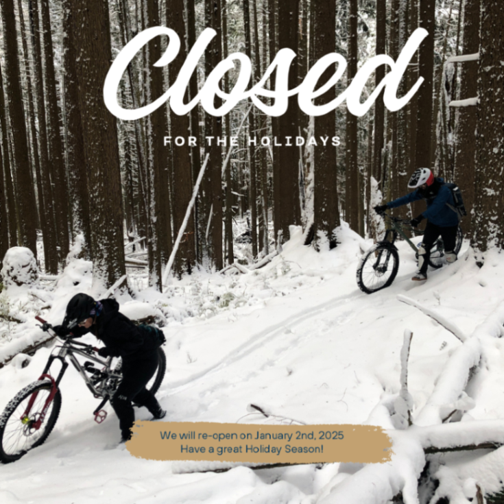 essentialcycles's tweet photo. Essential Cycles will be taking a holiday break!
We’ll be closed from Tuesday, December 24th, 2024, to Wednesday, January 1st, 2025.
Regular hours will resume on Thursday, January 2nd, 2025. https://t.co/UqoyH8wxEn