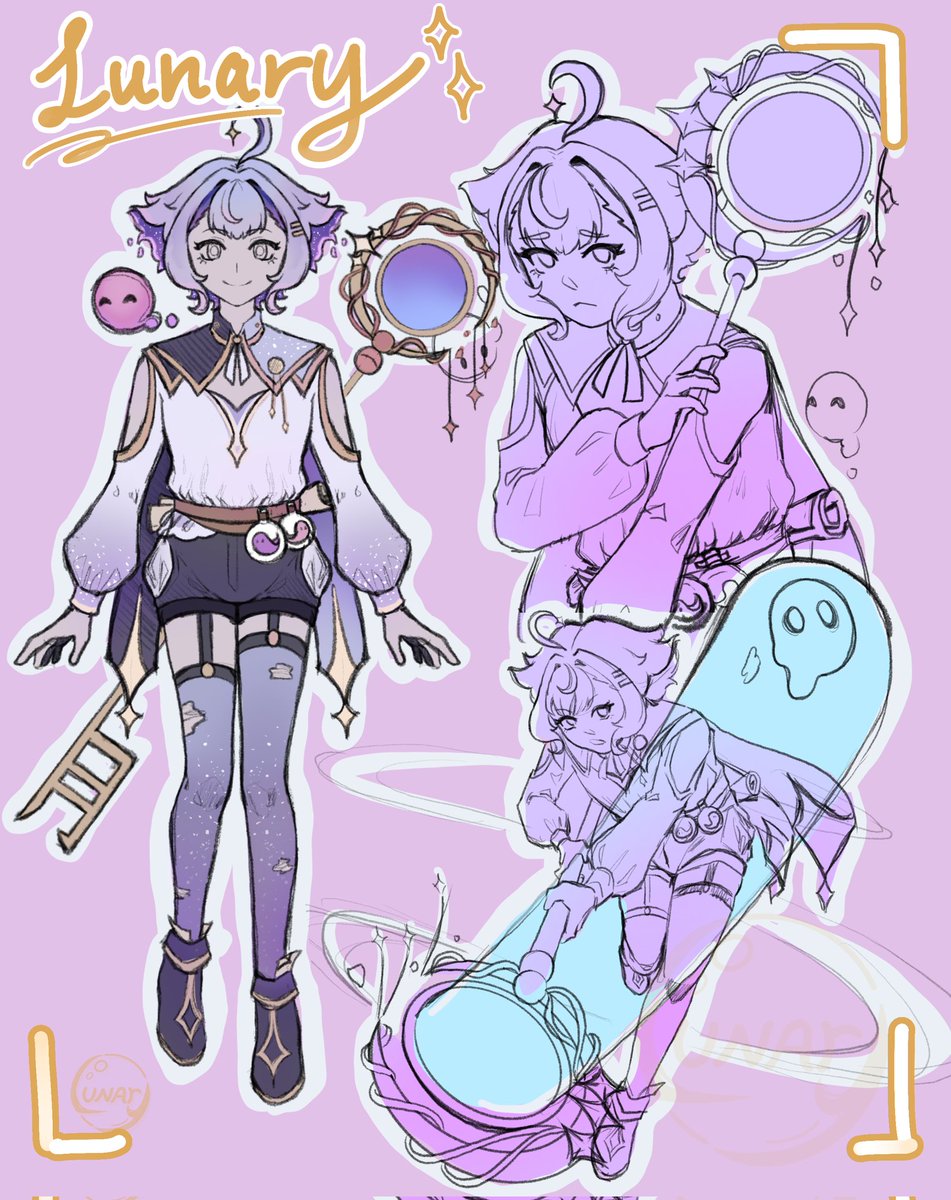 LunaryDraws's tweet photo. All I want for Christmas...

Is for you to see be 3.0 Vtuber model design~!

Art is still a wip but I hope you'll see more of her! Give her all the love! https://t.co/cnZk9ycb0t