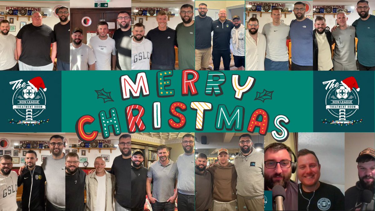 nonleaguetreat's tweet photo. Merry Christmas &amp; Happy New Year 🥳

Massive thank you to all of our amazing guests in 2024. Amazing journeys and stories told! Also a big thank you to all of our Followers, Listeners &amp; supporters we appreciate all of you! 

Here’s to 2025 for more amazing guests and stories 💙🎙️ https://t.co/s75fIGGDqj