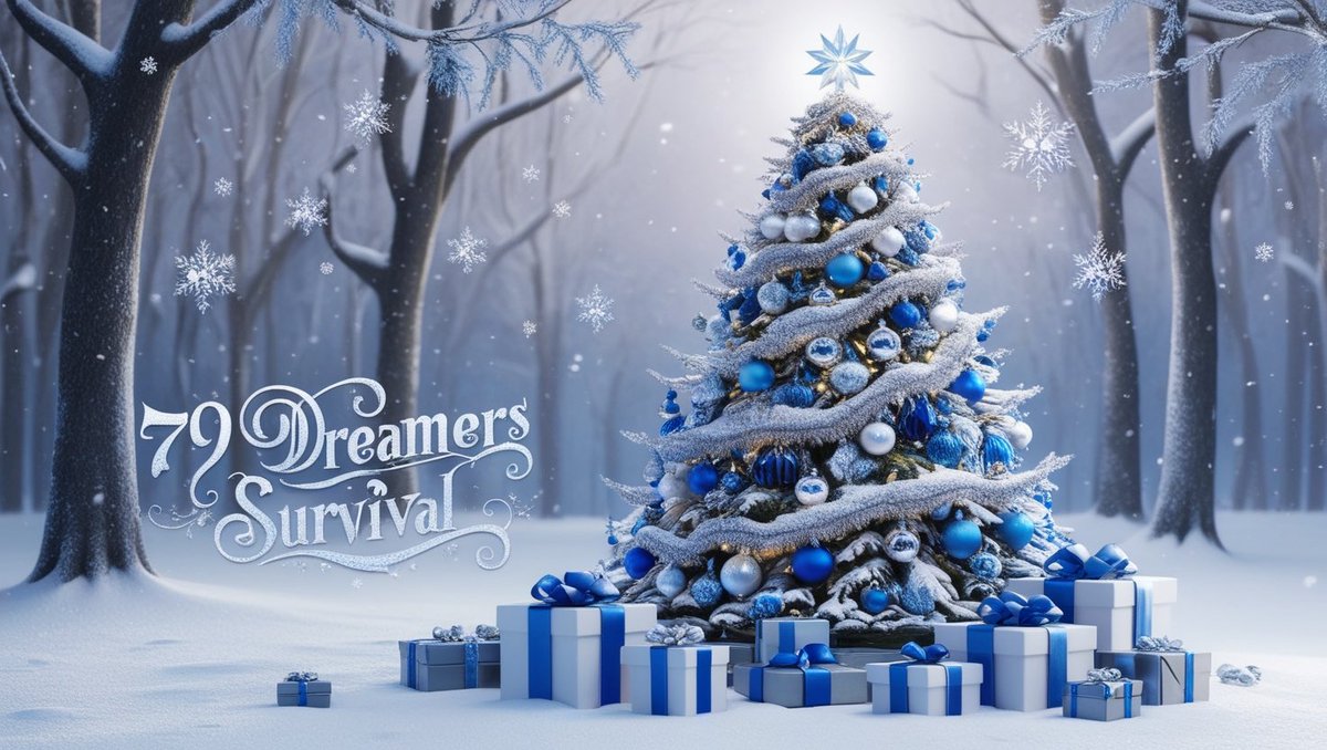 dreambox79's tweet photo. Die 79 Dreamers Survival wünschen euch allen schöne und besinnliche Weihnachtstage 2024🎅🎄✨ https://t.co/zOAux9YhWv