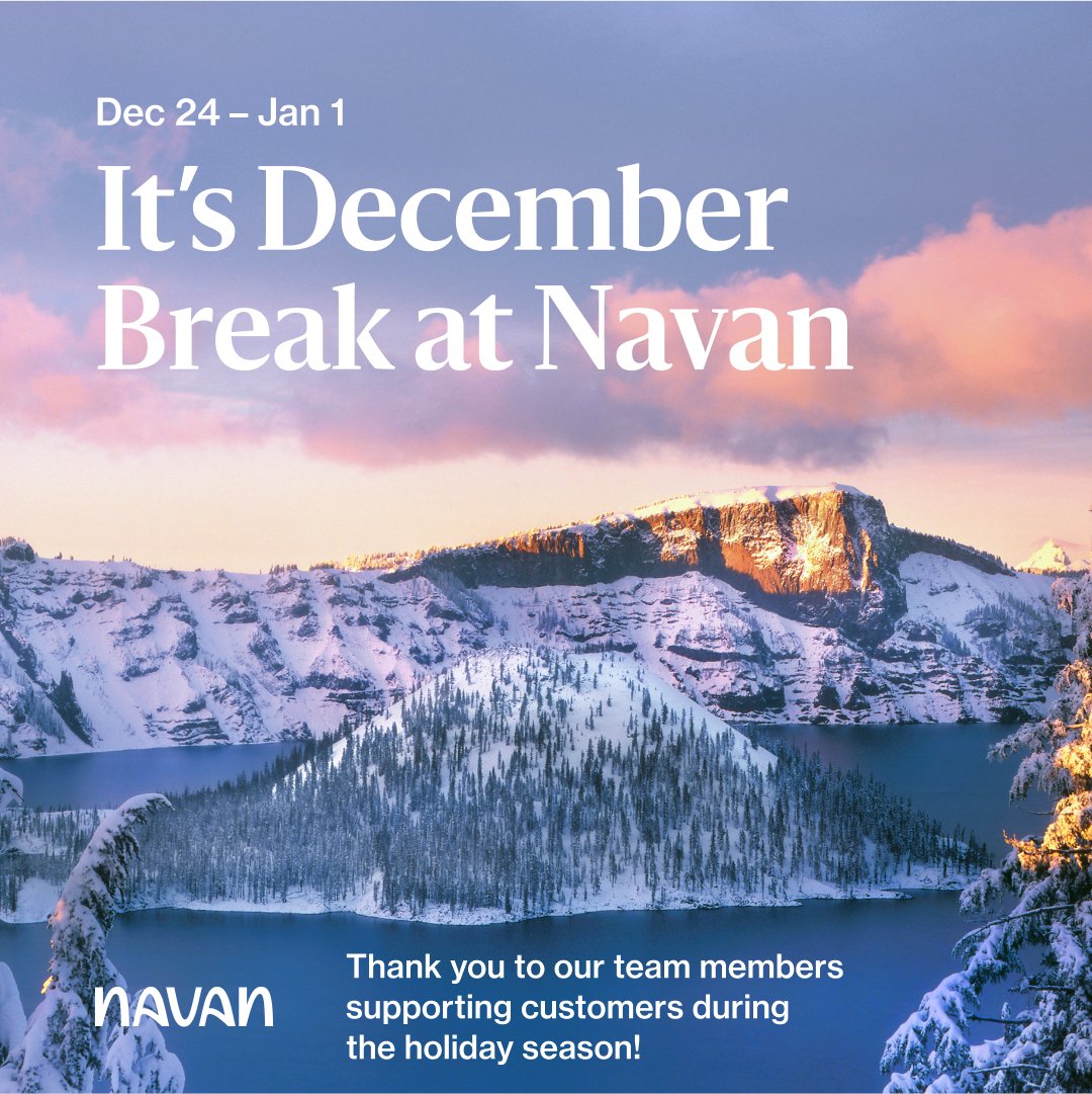 As we cozy up for the holiday season and welcome the Navan December Break, we want to know which graphic makes your spirits bright ✨ 

Share your favorite with us below 🎁
