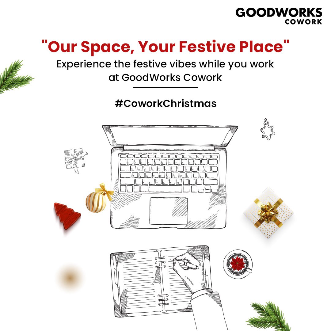 GoodWorksCoWork's tweet photo. 🎄Christmas magic is in the air at @GoodWorksCoWork! 🎅

As we gather to celebrate the season, we’re reminded of the incredible community we’ve built together this year. ❤️
Wishing you a Merry Christmas filled with joy, laughter, and success! 🎁

#MerryChristmas2024 https://t.co/7Inh674ZjN