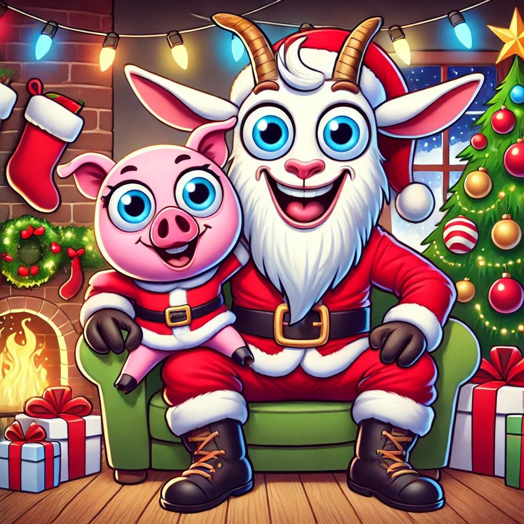 LETSGOOAT's tweet photo. This Friday will be the PIGGY launching day. #MerryChristmas #bullrun 

Drop your SOL wallet👇👇👇🐷 https://t.co/fapwpapfgp