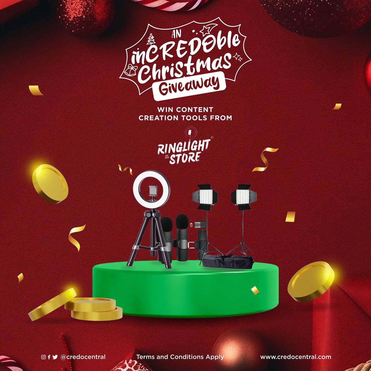 Want to win a special Christmas gift for your business??? 

We are currently giving out Content creation tools to two lucky business owners🥳🥳🥳
:

Hurry to our Instagram for more details🤭