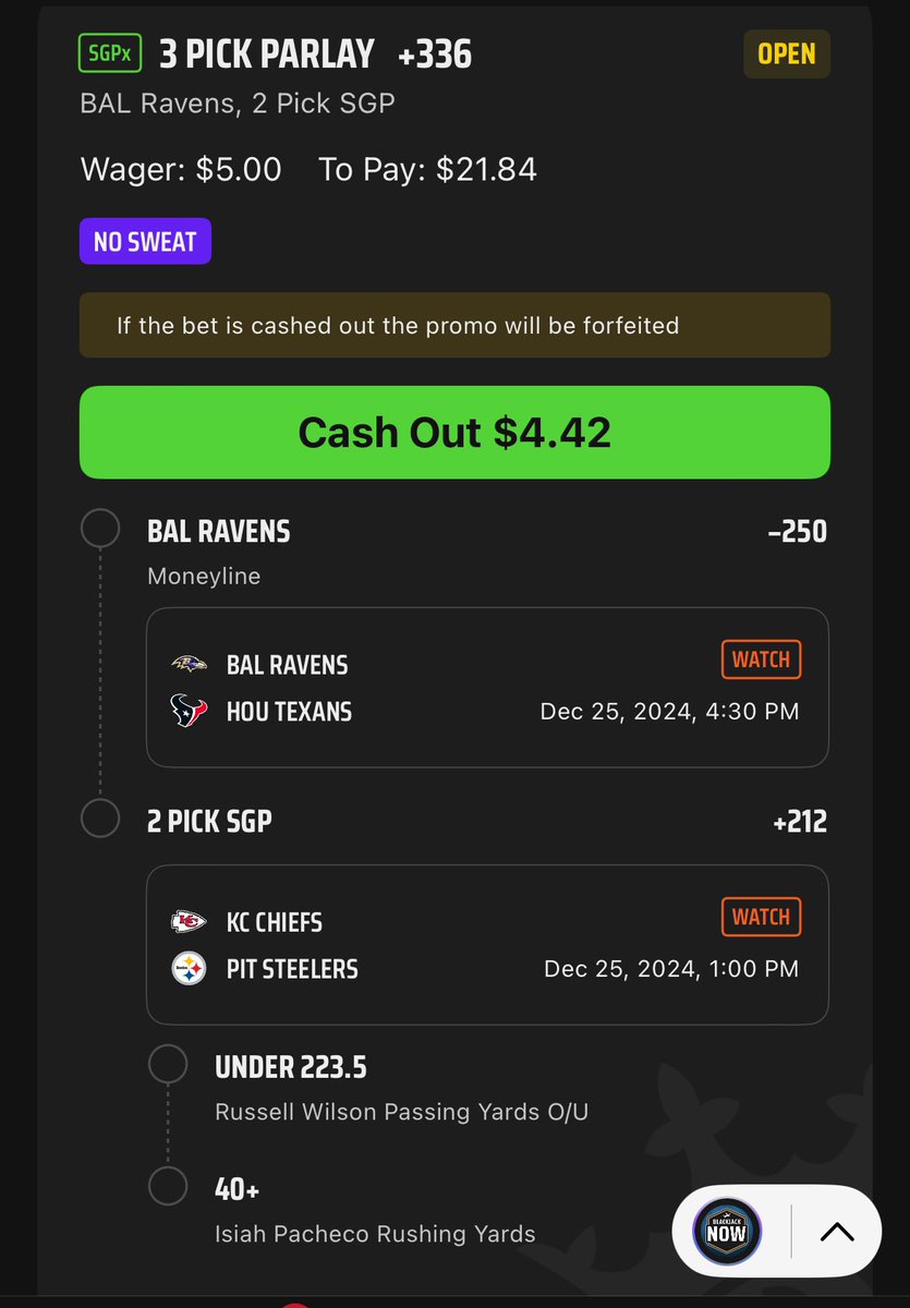 Draggen21's tweet photo. @DKSportsbook #Slipsmas  happy holidays https://t.co/SOlD0kk06C