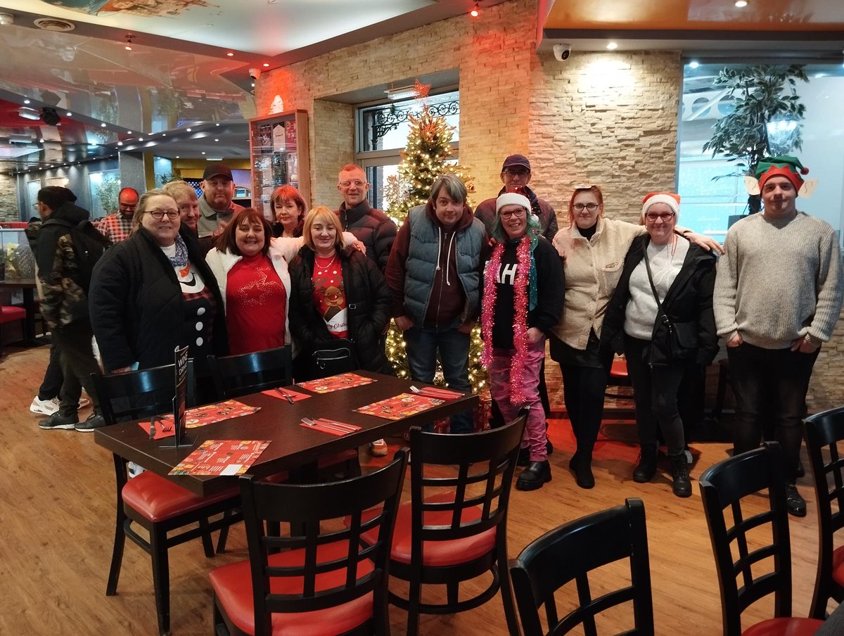 SortedProject's tweet image. Fab pics from our lunch and a Birthday, which were both very wholesome events bringing people together. 
Panacea is open on the 30th for hot drinks, good conversation and a sail.
Wishing you a very peaceful Christmas 🎄 and a Happy New Year from us all at team Sorted.