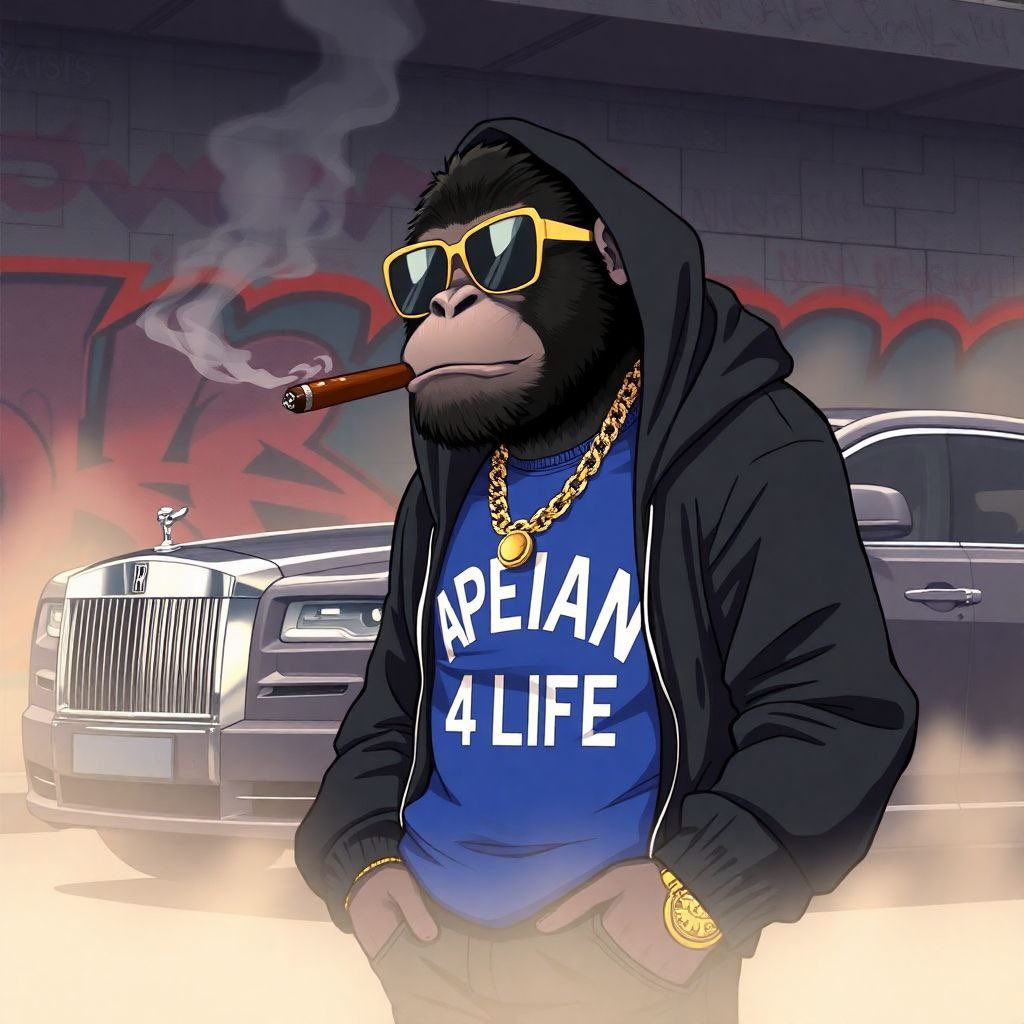 harzer_cheese's tweet photo. @ApeClubOfficial @MonstersCoins Merry APE-Mas from da $CLUB https://t.co/WZfquLD0A2