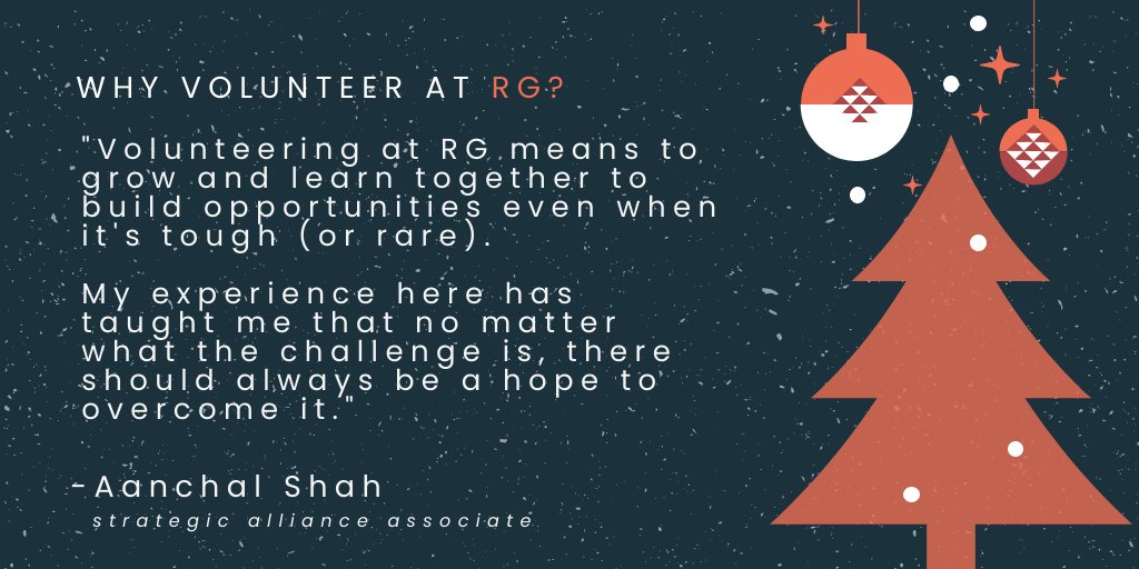🌟 Day 5 is here, and we’re thrilled to highlight more of the incredible reasons our volunteers love working with Rare Genomics!

Our volunteers' passion and dedication are truly the greatest gifts to the rare disease community. Thank you for all that you do! 🎁
