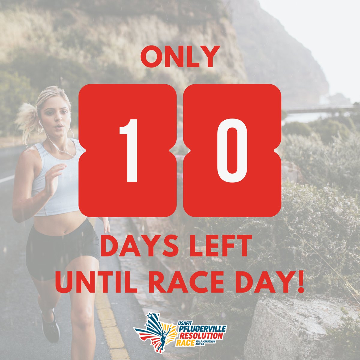 AustinRRRace's tweet image. 🏁✨ Only 10 Days Until Race Day! ✨🏁

The countdown is on! Time to taper, trust your training, and get excited for the big day. You've got this! 💪🎉

There's still time to register!
thedriven.net/resolutionrace

#RaceDayCountdown #FinalStretch #RunReady