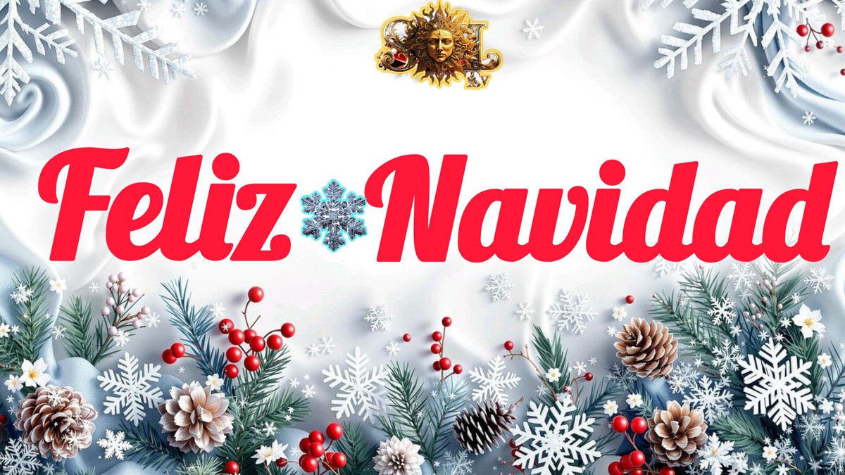 Desde nuestra Productora queremos desearte una Feliz❄Navidad⛄

#MerryChristmas
