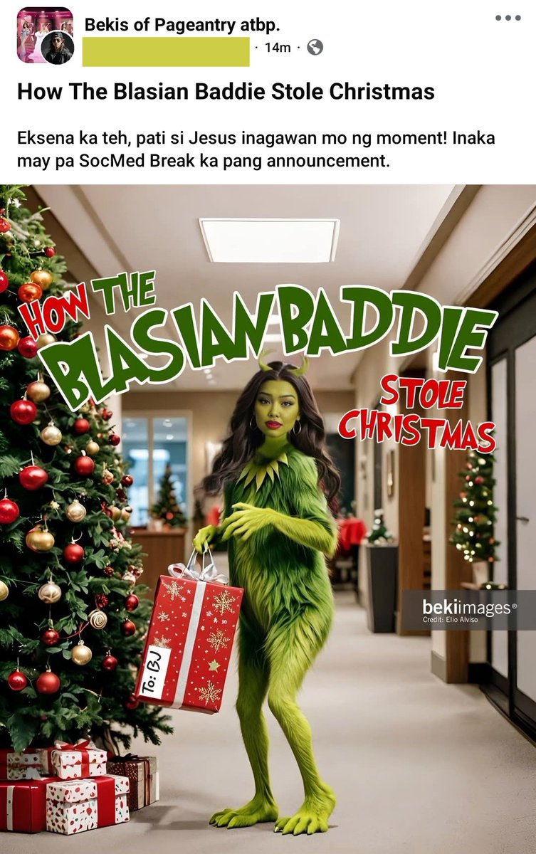Helsinki691's tweet photo. Haypppp ka Denise Julia, pati daw si Jesus Christ inagawan mo ng eksena hahahaha.  BJ Pascual kalma ka lungs, let it pass for a day, sa Dec. 26 ka na magrebutt https://t.co/MoyRCyU82E